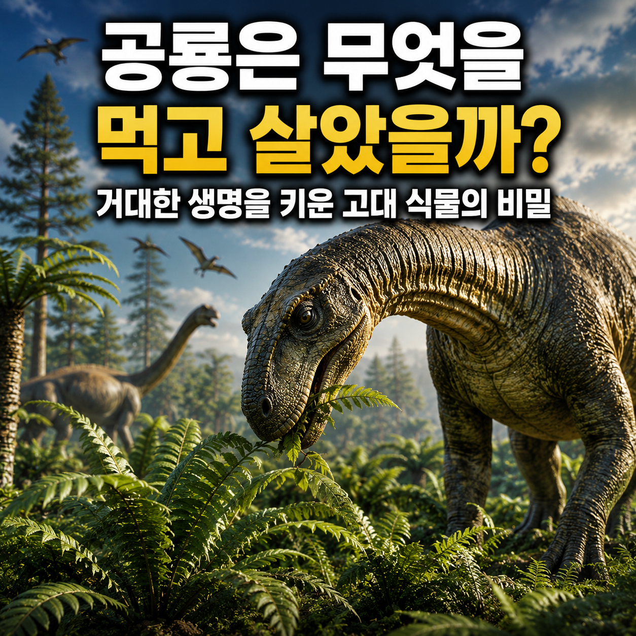 공룡은 무엇을 먹고 살았을까
