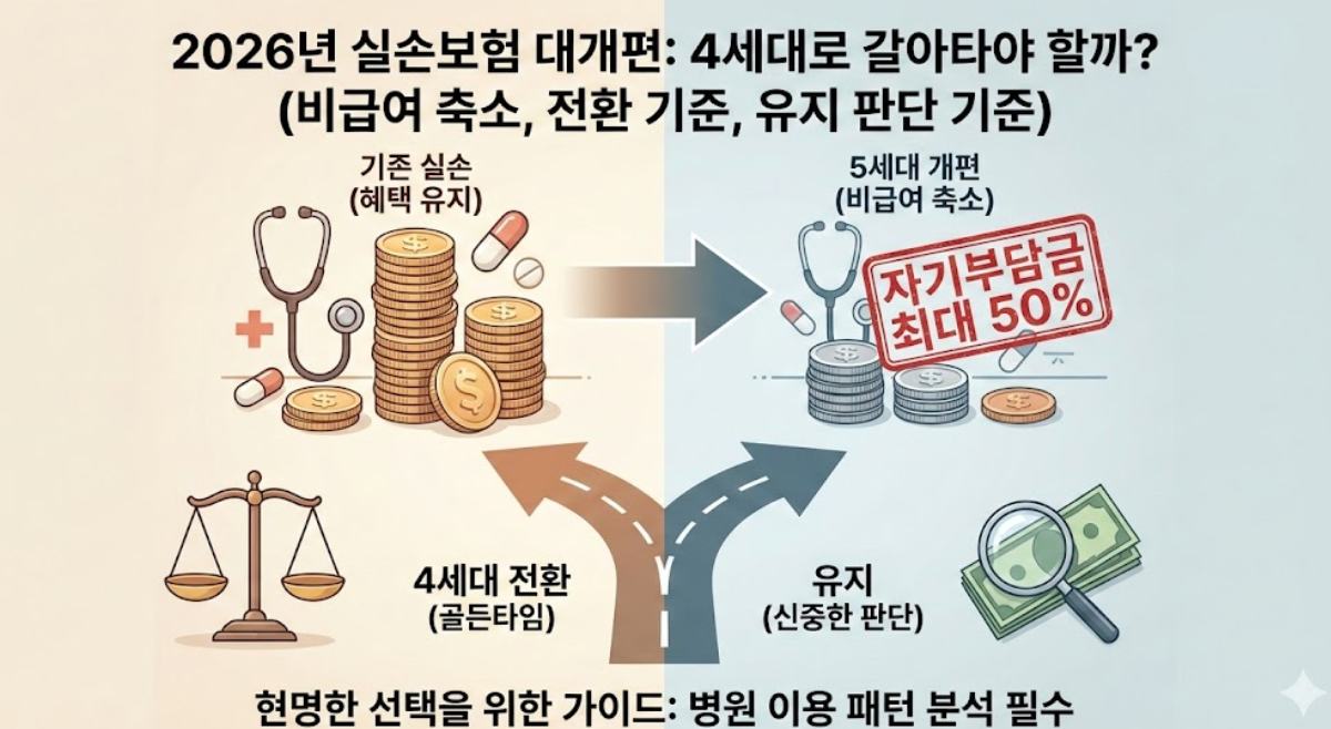 실손보험 개편 썸네일 사진