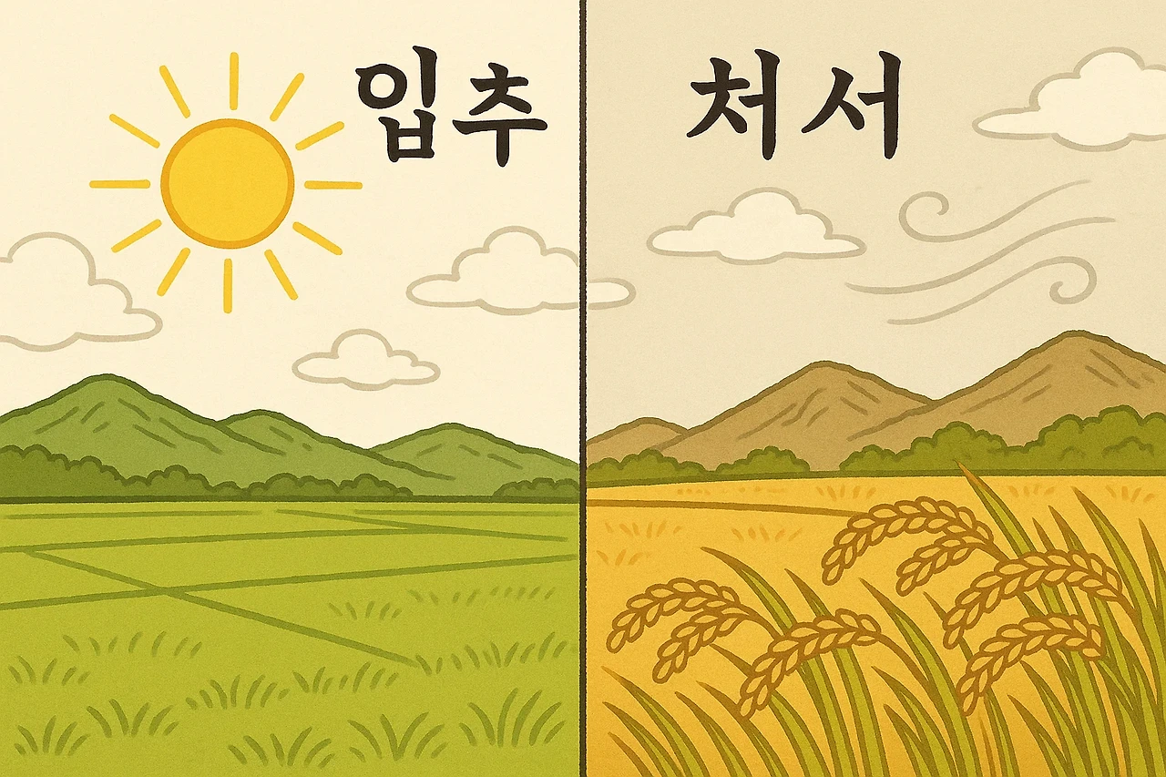 입추와 처서