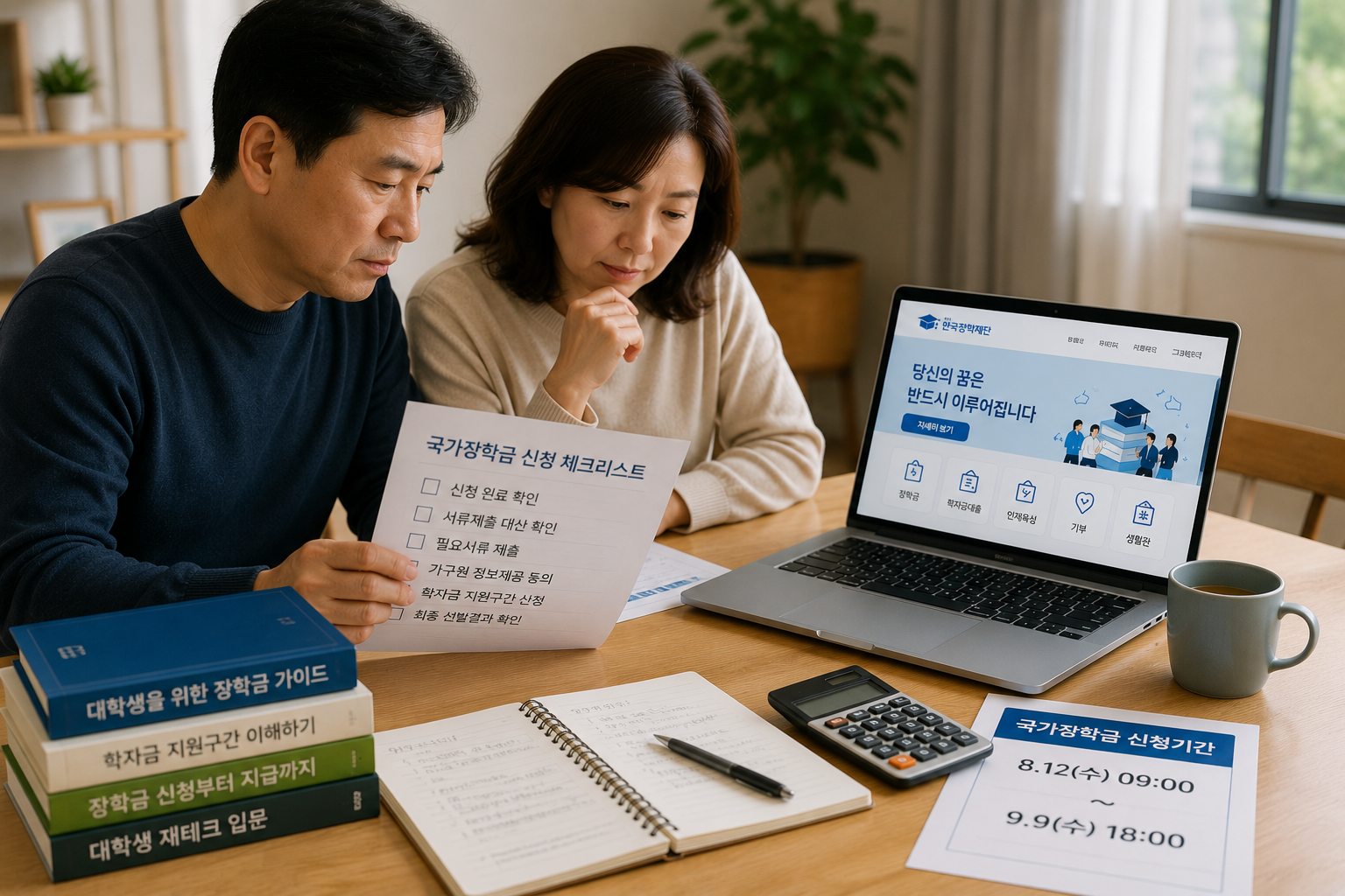함께 준비하는 국가장학금 신청