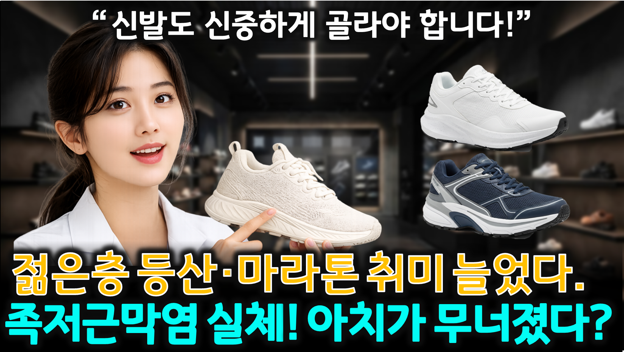 신발 고르는 법 (선택 기준, 건강 영향, 실전 추천)