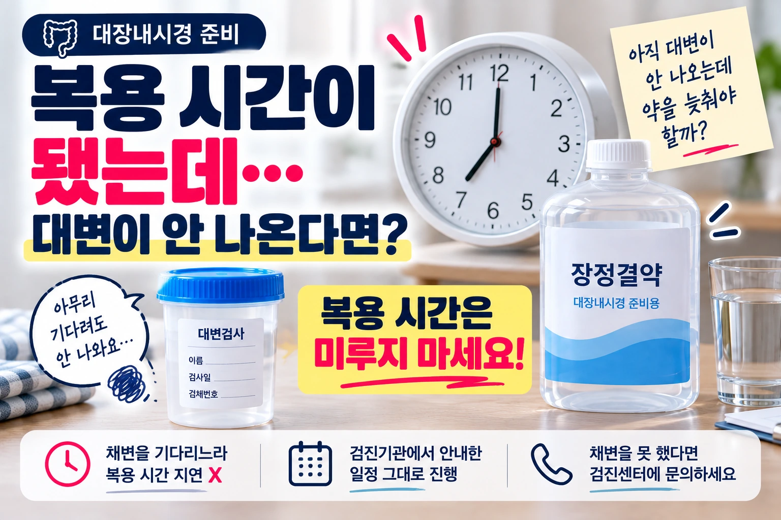 대장내시경_대변안나올때_장정결약_복용시간_02