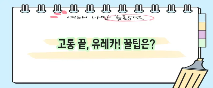 유튜브 끊김 렉 버퍼링 드디어 해결했습니다!