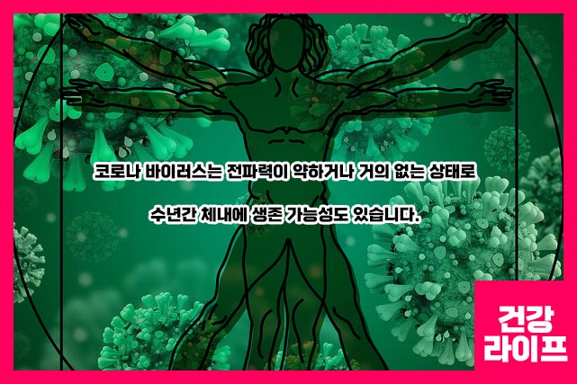 코로나 바이러스는 수년간 감염력이 없는 상태로 남아있을 수 있습니다.