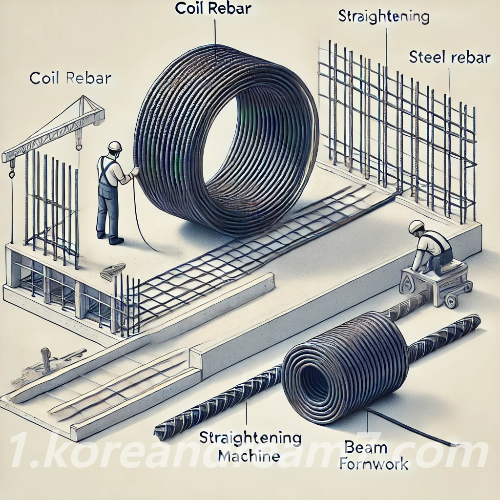 코일(coil)형 철근 개념 및 원리