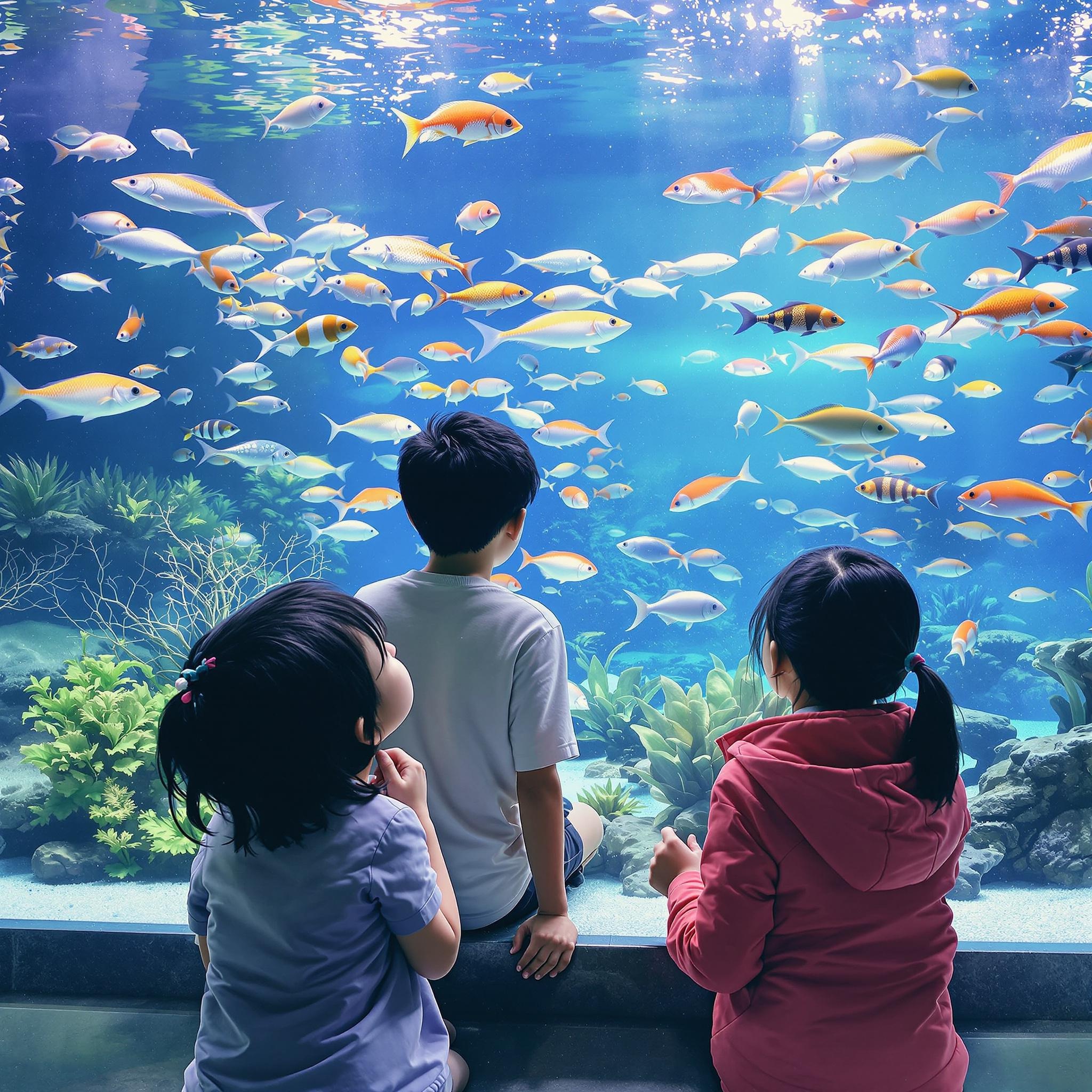 데이트부터 우리아이랑 나들이 일산 아쿠아가든(먹이체험,1000평)