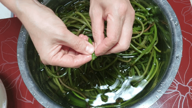 고구마줄기김치