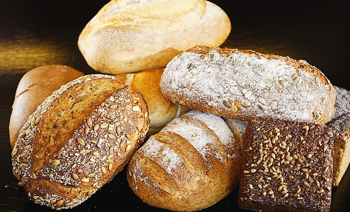 치아바타 호밀빵 통밀빵과 관련된 사진