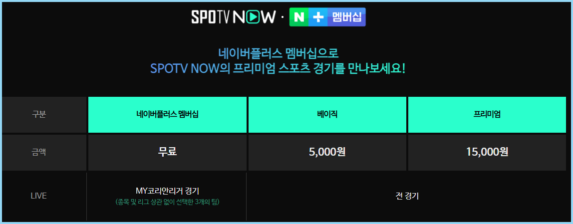 스포티비-네이버플러스