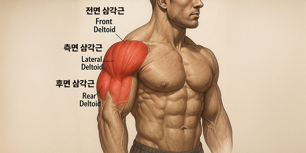 어깨 부위 별 근육 별 설명