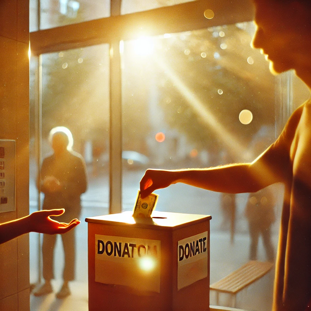 돈을 기부하는 꿈 해몽