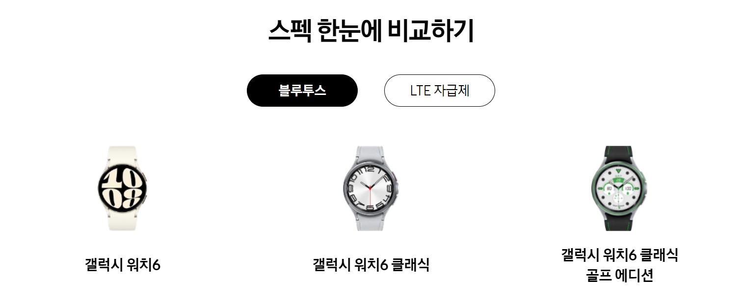 갤럭시-워치6-스펙