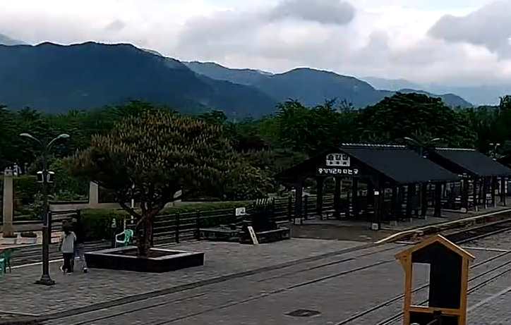 곡성 기차마을 증기기관차