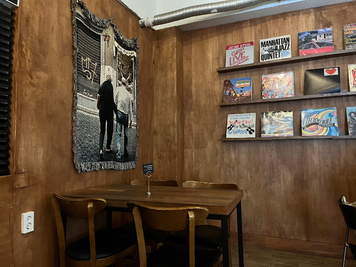 안쪽 좌석 모습