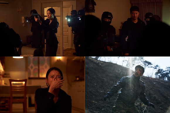 &#39;무빙&#39; 류승룡&#44; 한효주&#44; 조인성이 예측할 수 없는 전개를 예고했다. [사진=월트디즈니 컴퍼니 코리아]