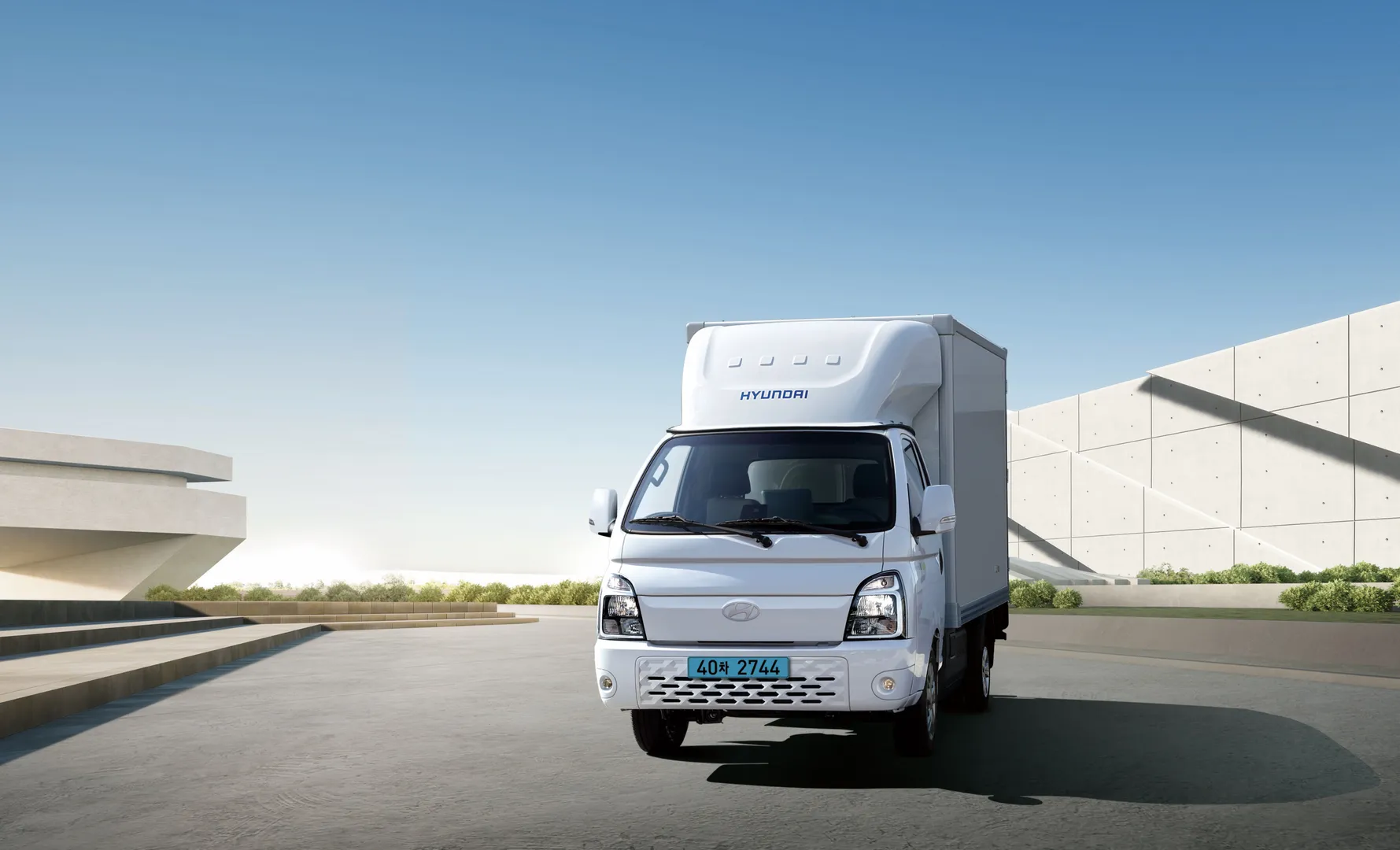 포터 2 일렉트릭 특장차 관련 이미지