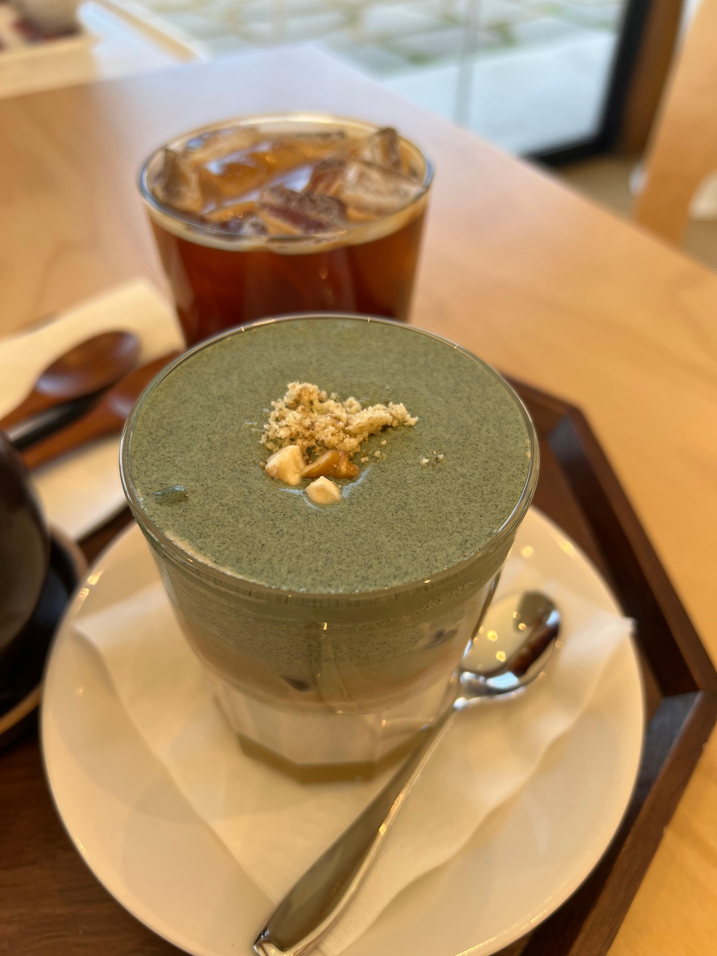 안초당 쑥크림호두라떼