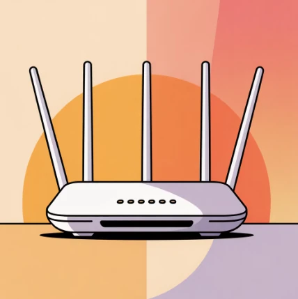 5G 홈인터넷과 무선 인터넷 - 공유기 예시 이미지