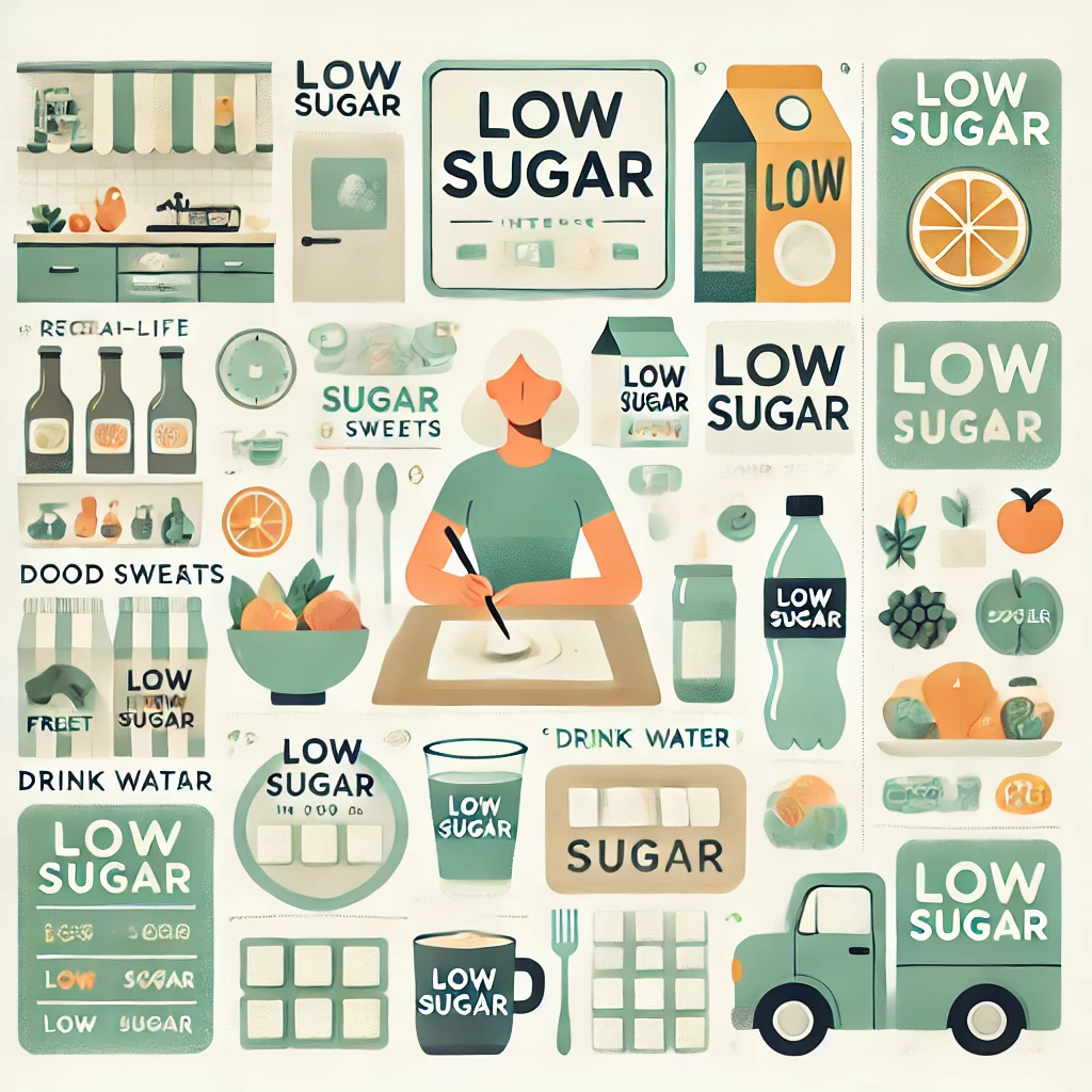 당 섭취 줄이기 위한 실생활 실천법