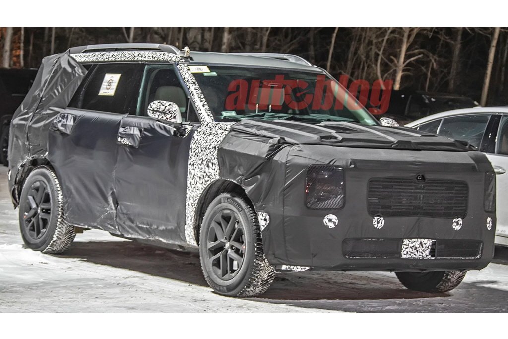 현대자동차 팰리세이드 풀체인지(LX3) 테스트카