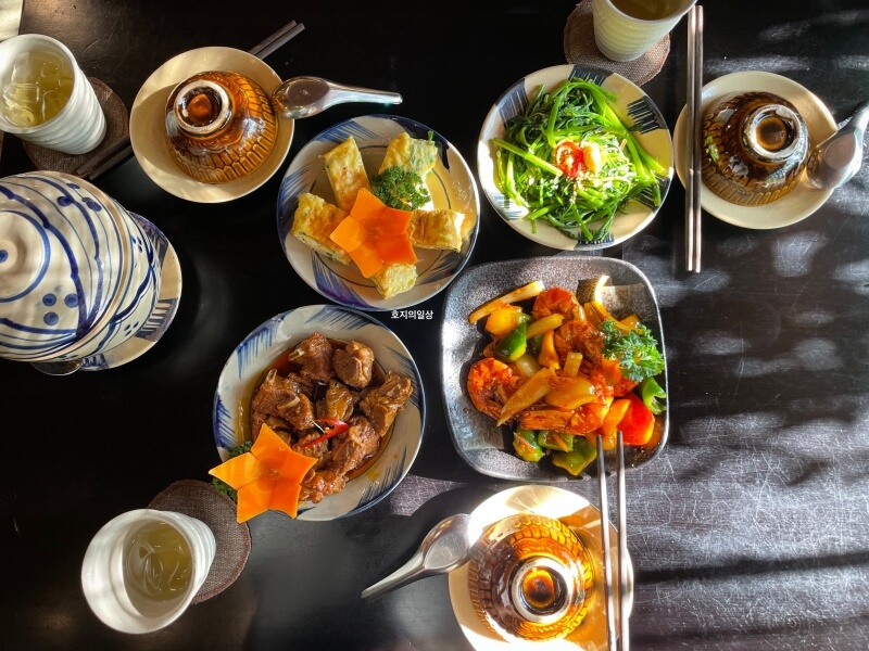 나트랑 촌촌킴 베트남 가정식 맛집 - 주문한 메뉴