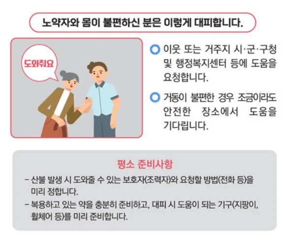 실시간 산불 현황 지도 보는 방법