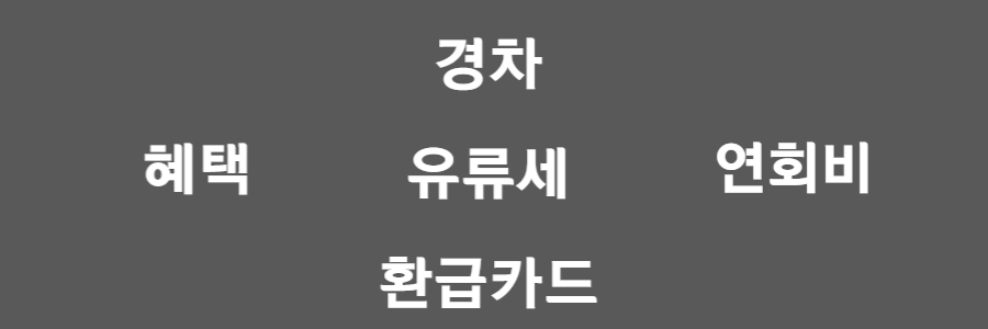 경차 유류세 환급카드 추천