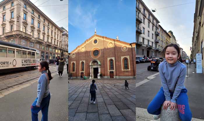 트램을 타기 위한 기다림, 최후의 만찬을 보기 위한 산타 마리아 델레 그라치에, 그래도 즐거운 우리