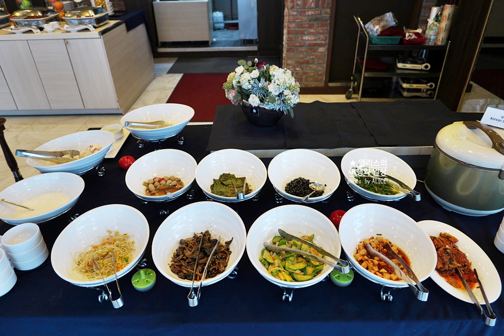 로사나 호텔 조식 직접 먹어보니 후기 메뉴 사진 @ 로사나 레스토랑