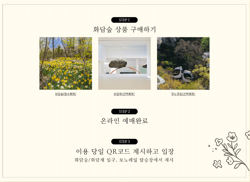 화담숲 입장권 구매 가이드