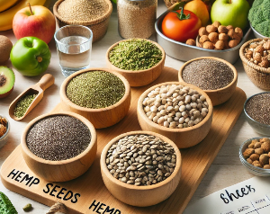 햄프씨드, 치아씨드, 대마씨로 건강한 다이어트 활용법