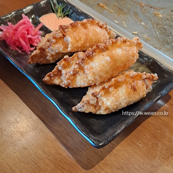 교자만두 사진이에요.