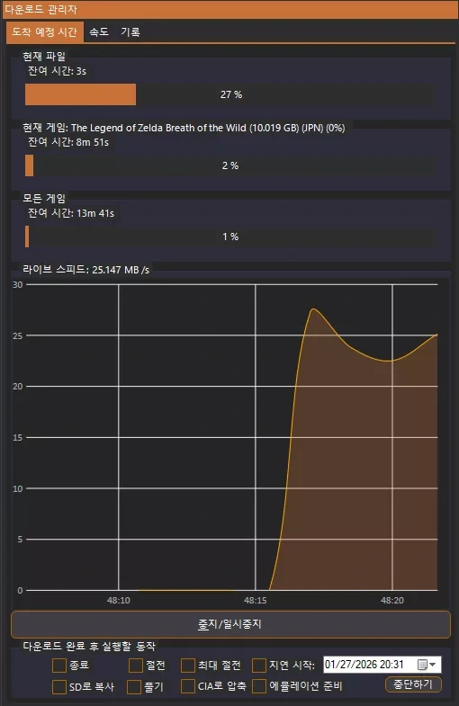 젤다 야생의 숨결 게임 데이터 준비 과정