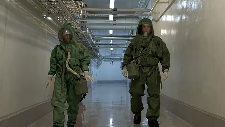 러시아의 소련 시대 가공할 생물무기 실험실 VIDEO: The Soviet-era Russian laboratory where Putin's 'bioweapon arsenal of smallpox, anthrax and Ebola is being kept'
