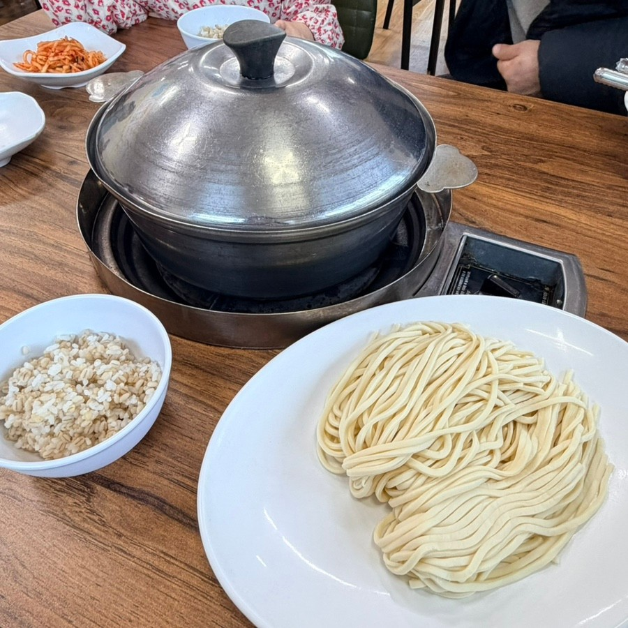 송림바지락칼국수