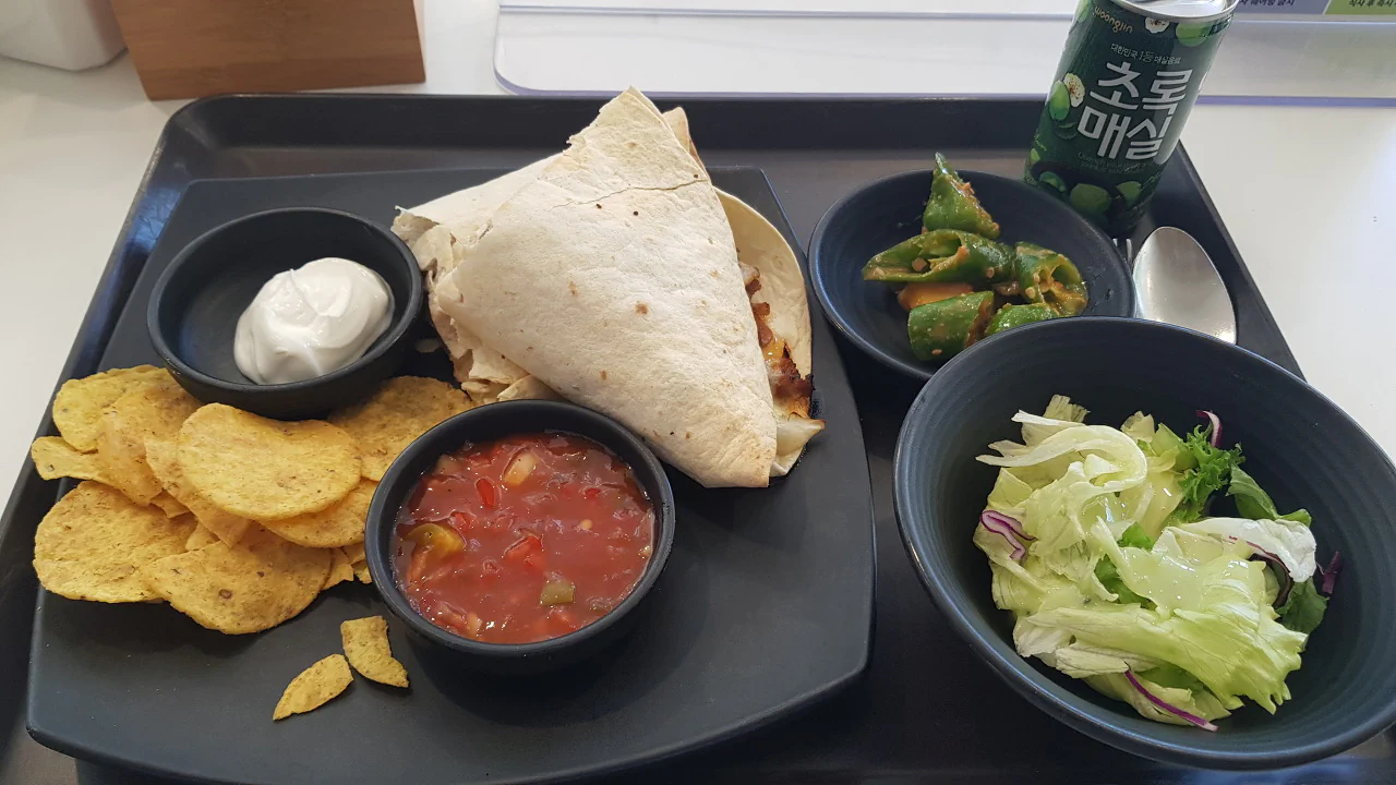 삼성엔지니어링 구내식당 밥