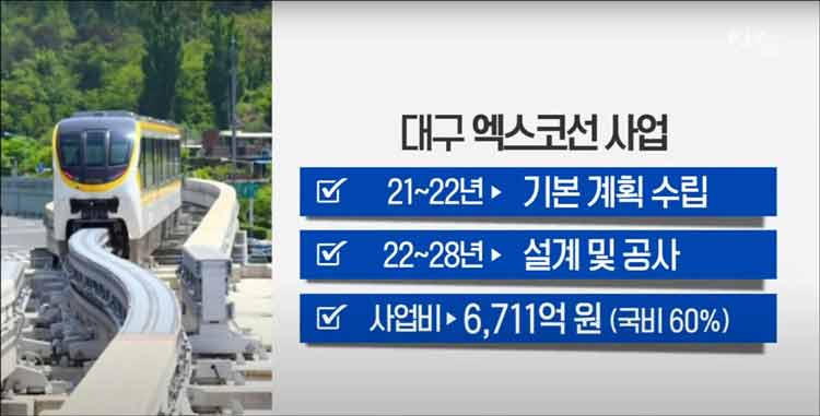 대구엑스코선사업내용