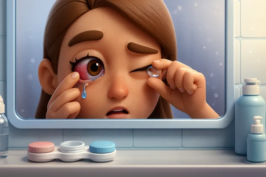 안구건조증 렌즈