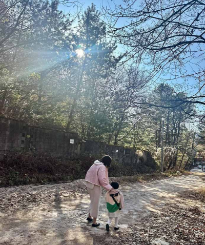 김소영과 딸