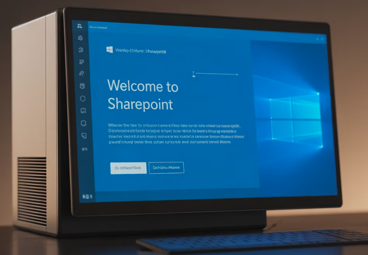 SharePoint 다운로드 및 설치 방법 이미지