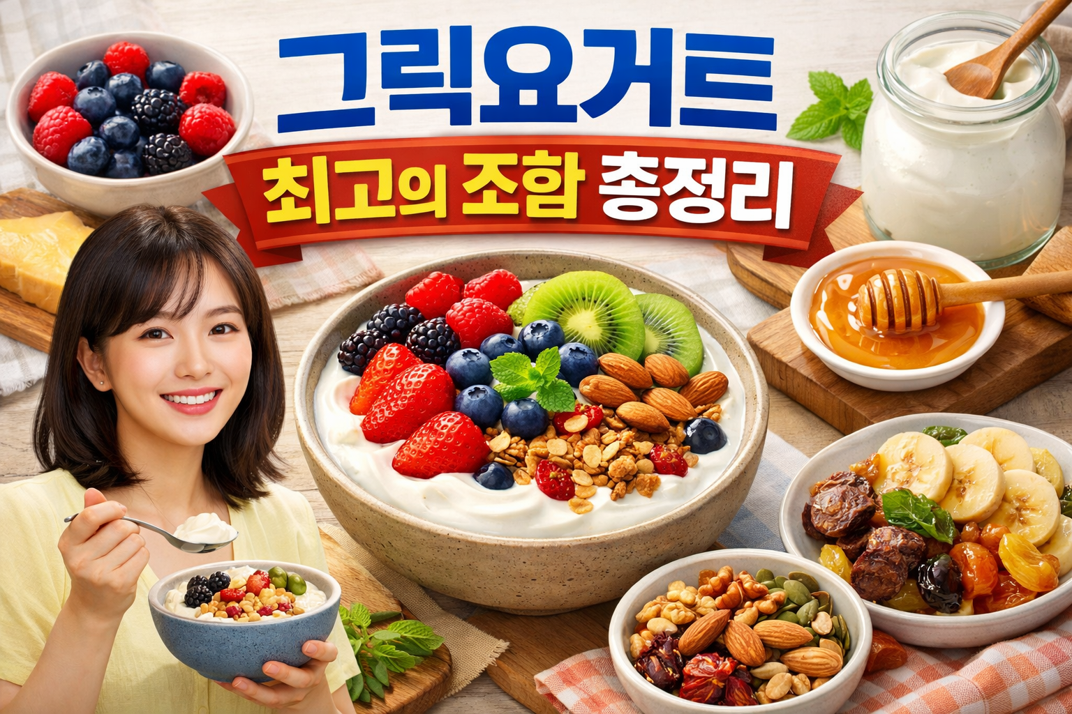 그릭요거트 궁합 음식