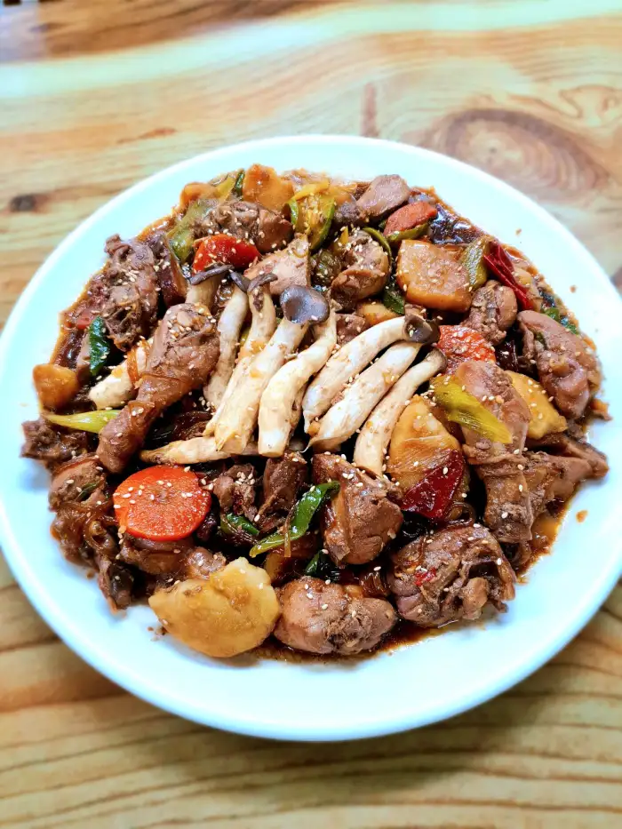 생방송 투데이 경남 남해 느타리버섯전골 느타리찜닭 느타리강정 맛집