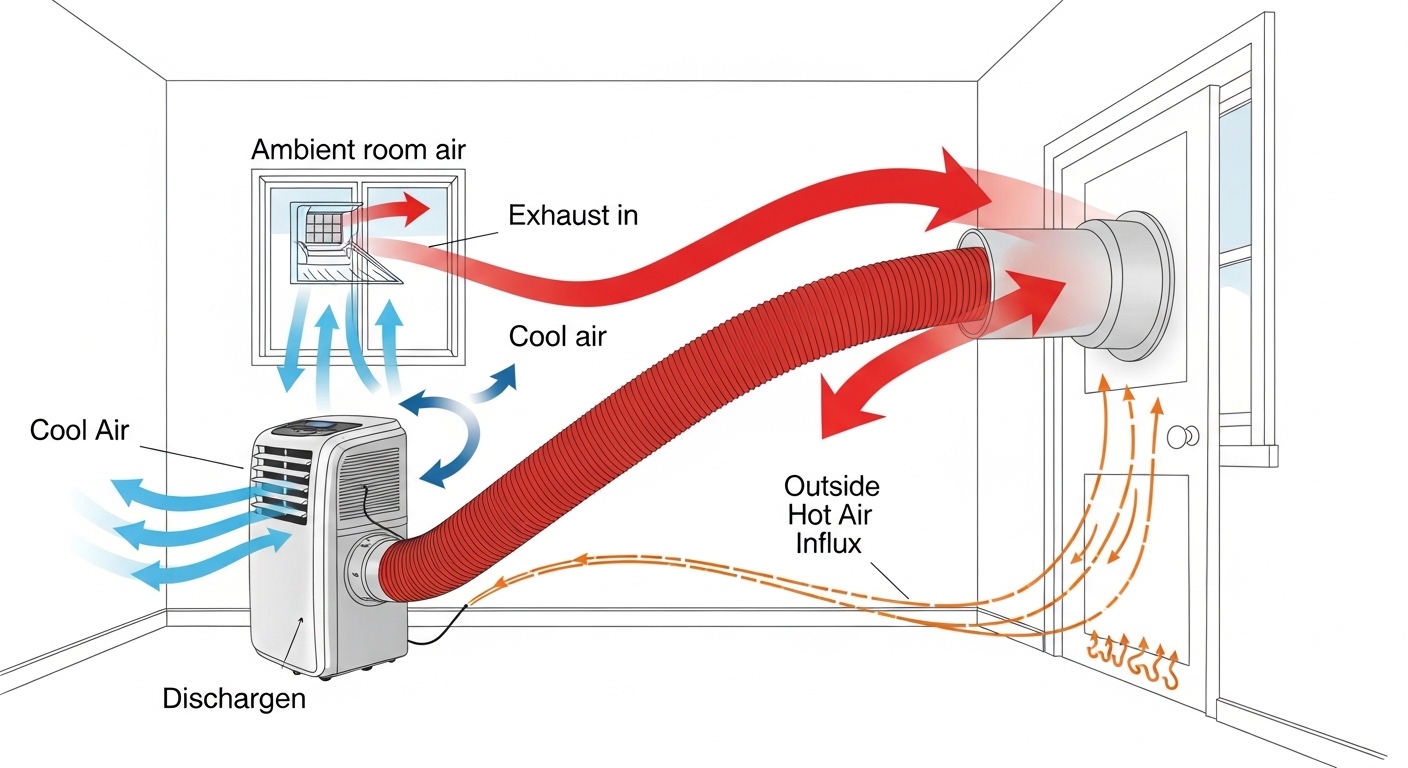 창문식에어컨소음