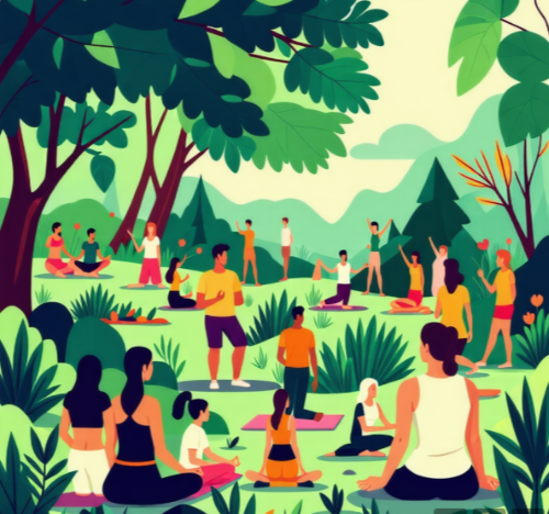 중년 건강 비결