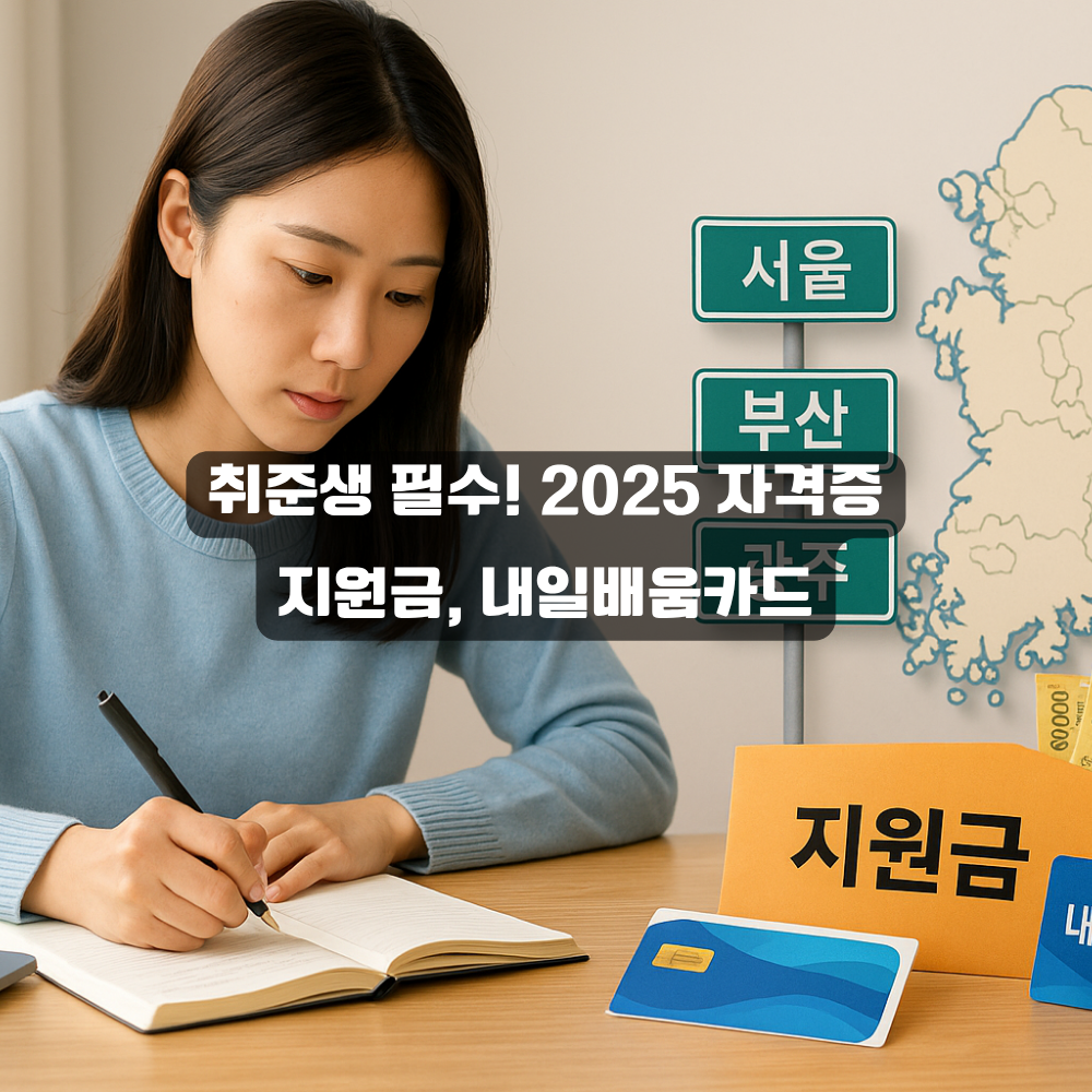 취준생 필수! 2025 자격증 지원금