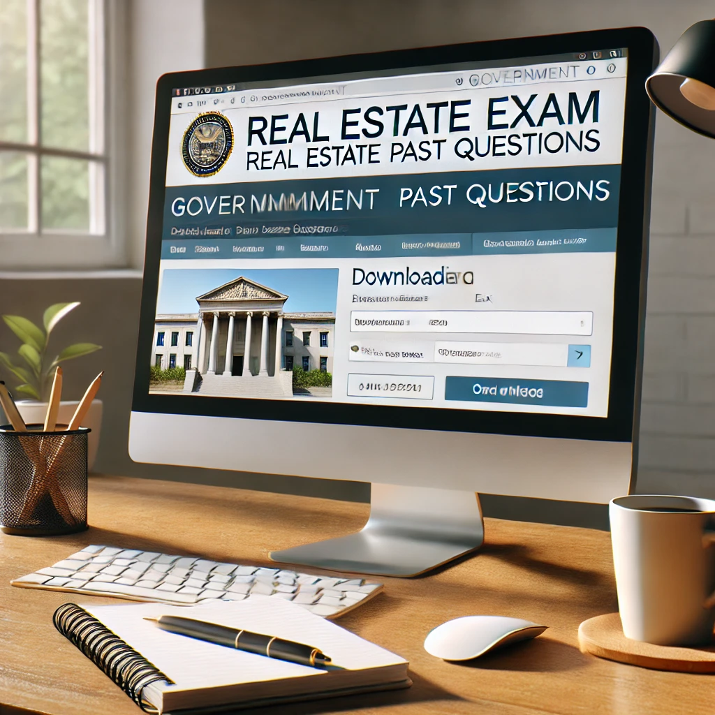 정부 웹사이트에서 기출문제 다운로드 화면