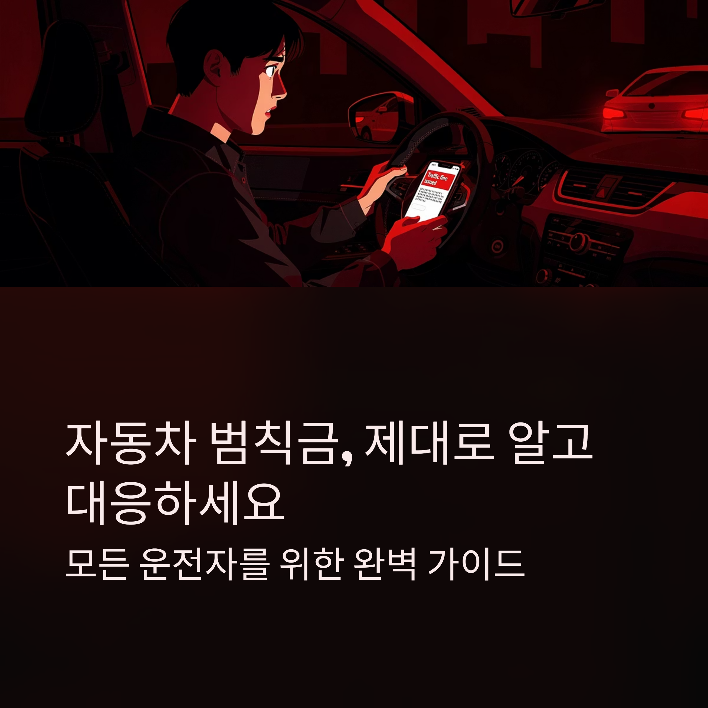 차량 범칙금 조회
