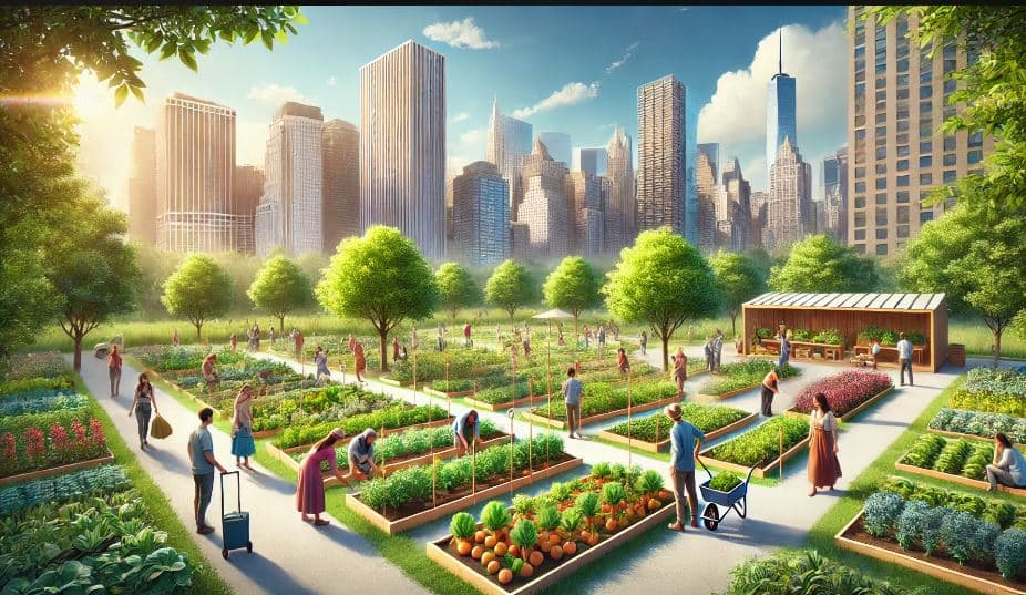 공공시설과 공원을 활용한 도시 농업 모델 사례 분석