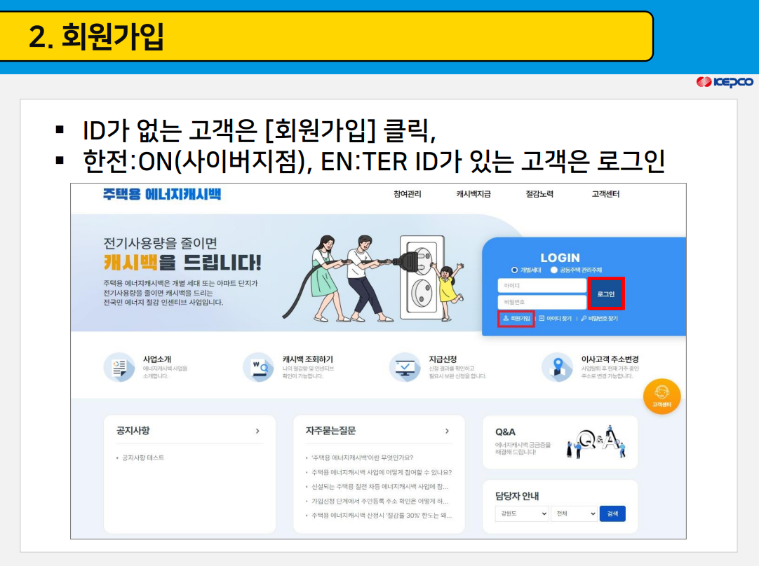 캐시백 신청 방법_이미지 출처: 한국전력공사