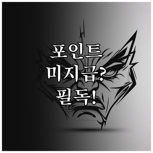 통큰세일 페이백 포인트 미지급 사유와..